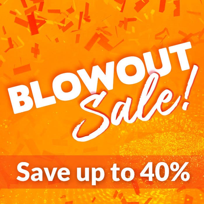 Coupon Image - Blowout Sale - Save up to 40%