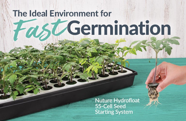Nurture HydroFloat 55-Cell Seed Starting System - Shop Now