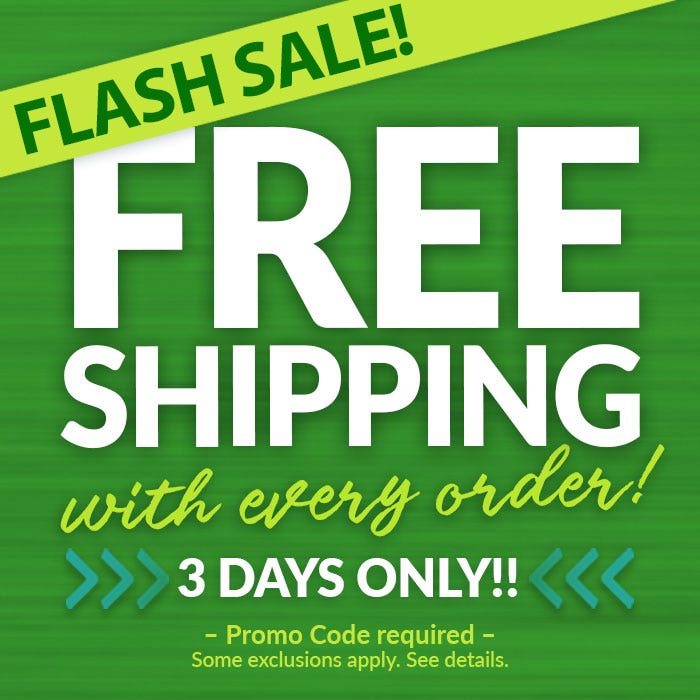 Free Ground Shipping on Any Order with Promo Code FSF25GK