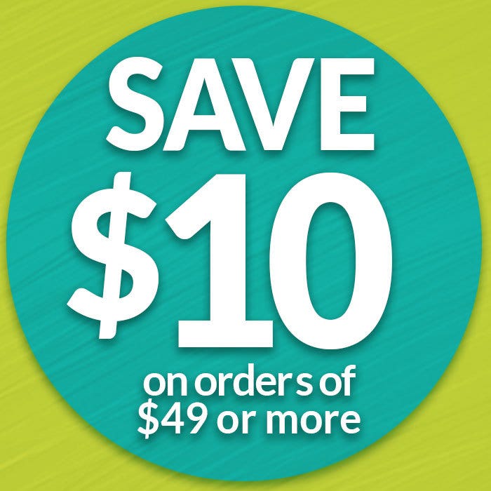 Coupon Image - Save $10 Off $50 Orders