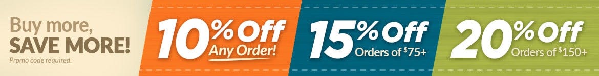 Save up to 20% with Promo Code MAY25G1 - See Details