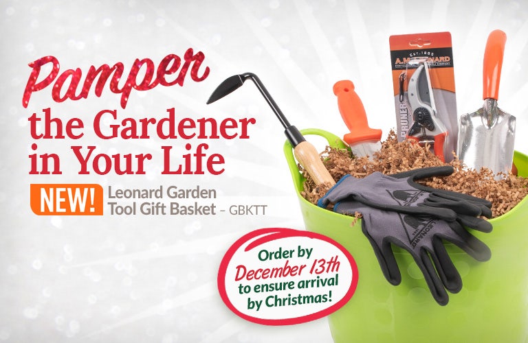 Pamper the Gardener in Your Life with New Garden Tool Gift Basket - Shop Now