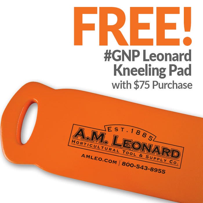 Coupon Image - Free #GNP Leonard Kneeling Pad with $75 Purchase